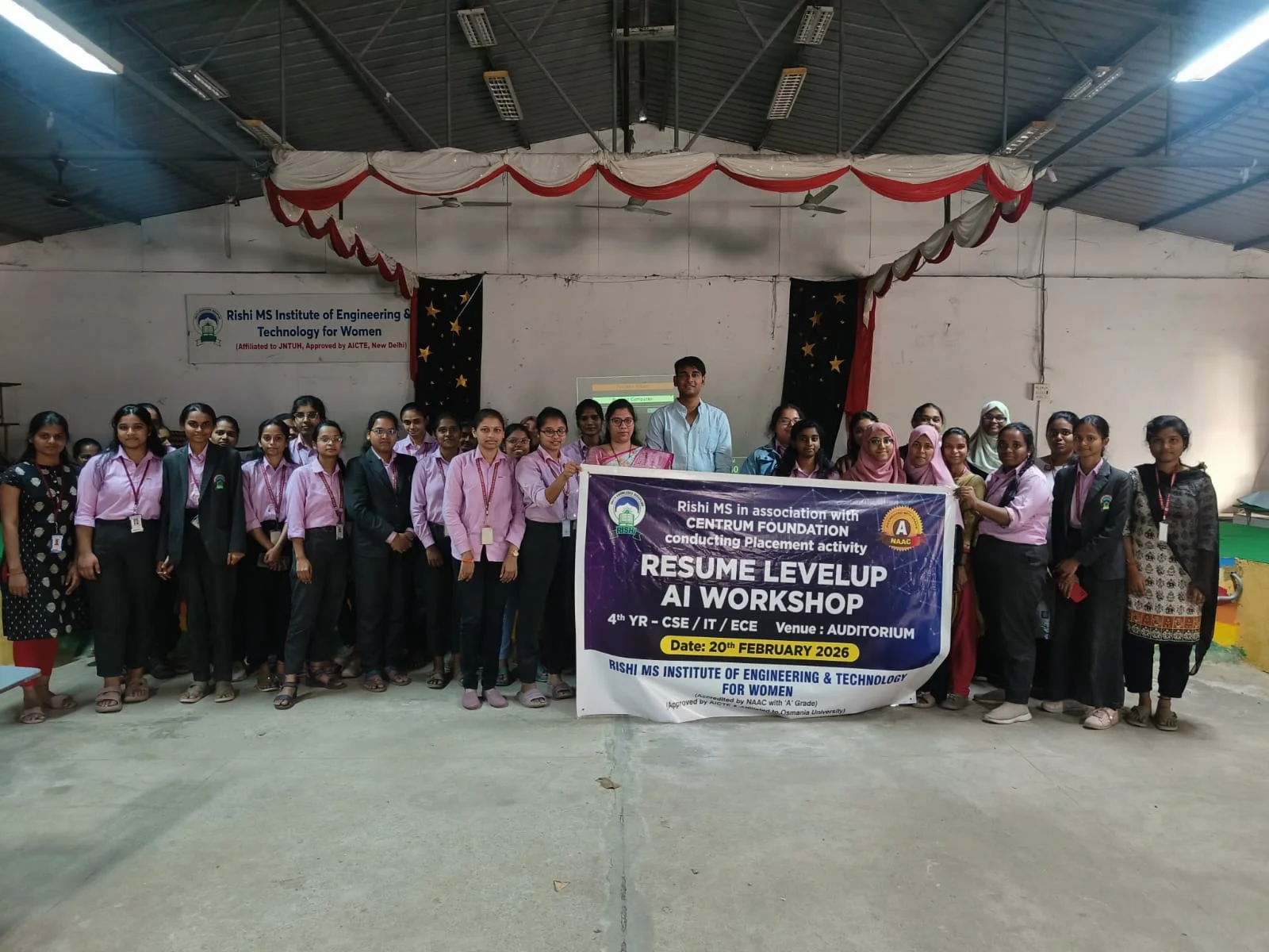 Resume levelup AI workshop - Session conducted on 20.02.2026